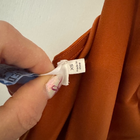 Astr Rust Midi Dress - Picture 3 of 4